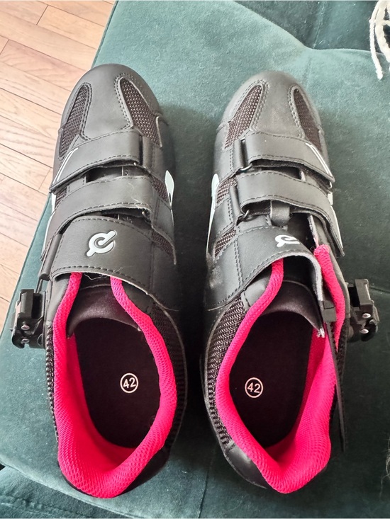 Peloton Other - Peloton Black Cycling Shoes with Pink Liner